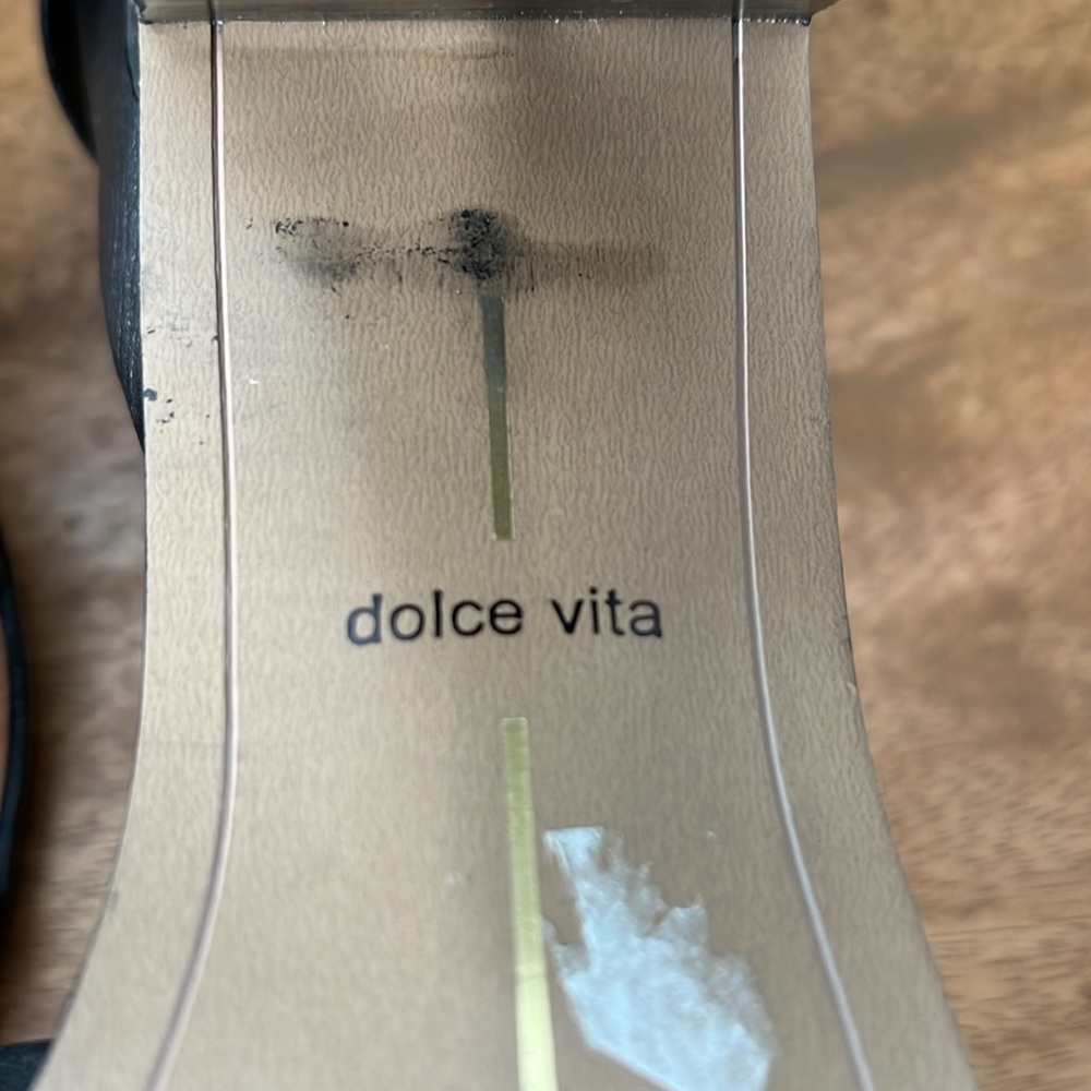 Dulce vita black sandal size 8 - Picture 5 of 9